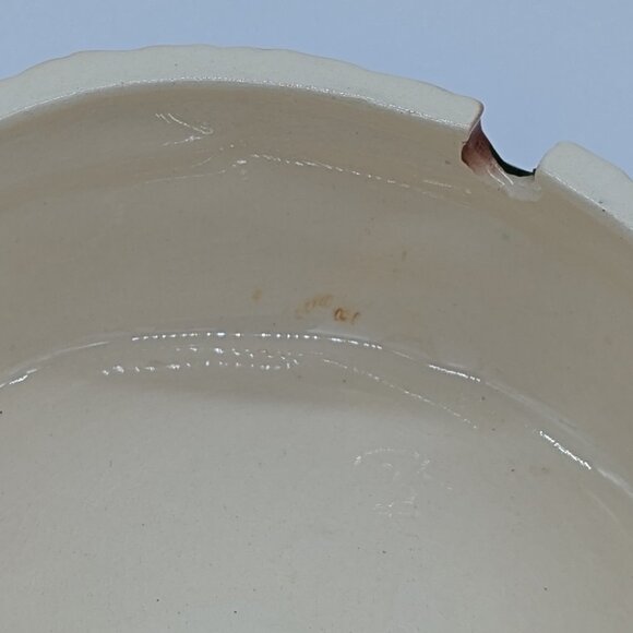 Vintage Two DeForest Condiment Jars Relish And Mustard Small Chip Crazing - Picture 10 of 13